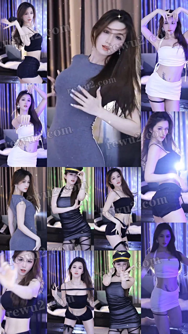 【虎牙主播】小Q 跳舞福利 无水印（6V1.49G）-资源分享-漫拍社