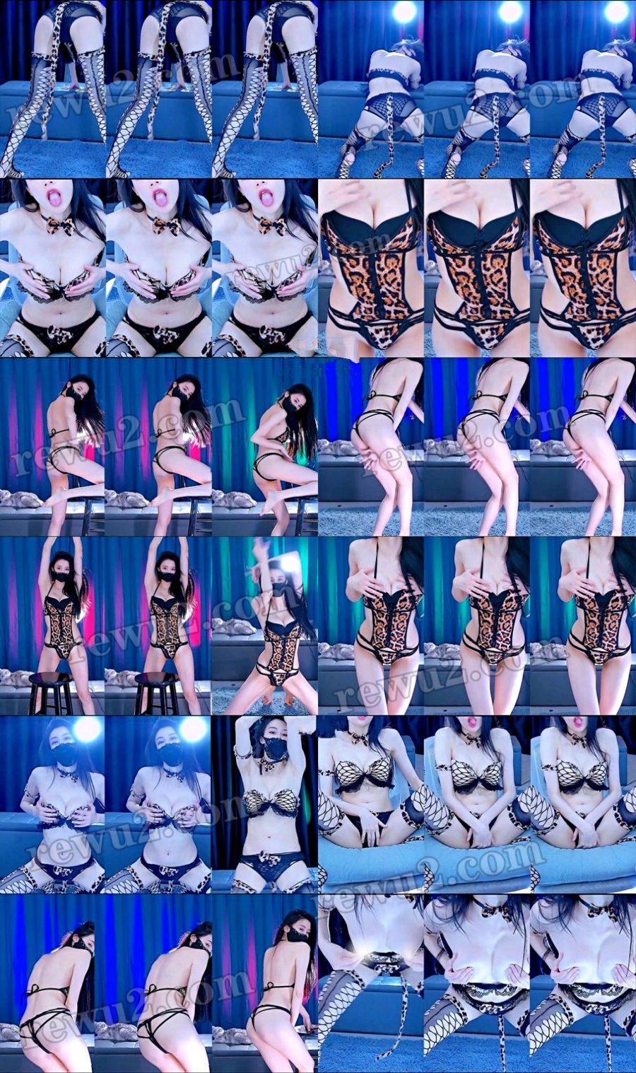 【网易CC】白妖妖 千元大尺度定制跳舞 豹纹丁字内衣场 原版无水印 超赞 (2V16分1.52G)-最佳coser-漫拍社
