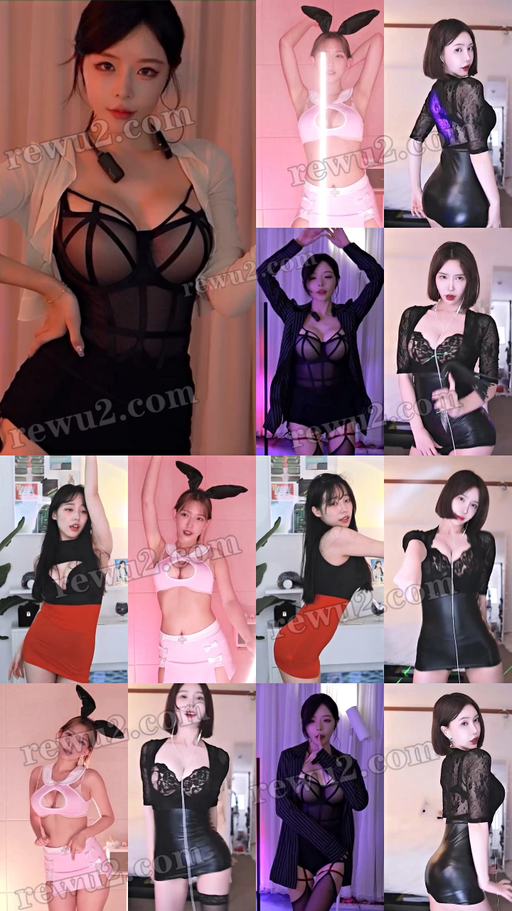 【韩国主播】twitch 美心 gyu_0227 冬天 leelate 直播跳舞 无水印（16V3.13G）-高端精品-漫拍社