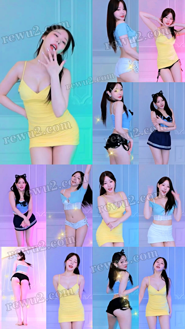 【韩国主播】afreecatv 窦夕 直播跳舞 无水印（10V1.95G）-值得珍藏-漫拍社