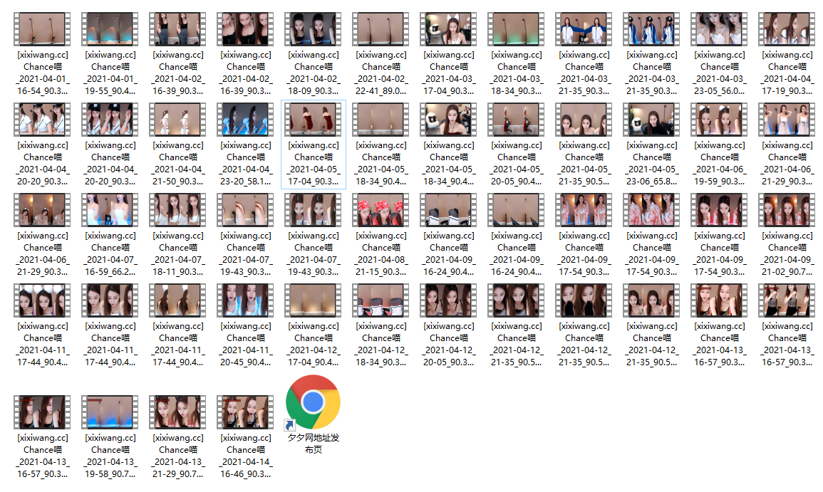 斗鱼网红主播Chance喵跳舞视频合集精华版[52V/5.98G]-完美佳人