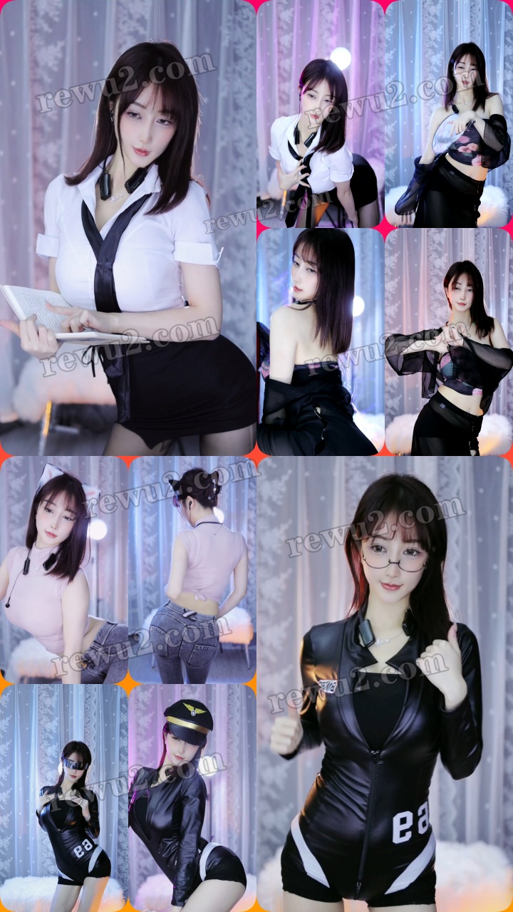 【抖音主播】蕾lay直播跳舞 无水印（10v/1.95g）-珍藏版-漫拍社