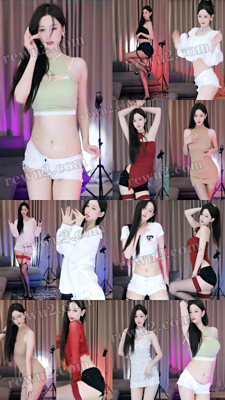 【虎牙主播】集梦兜兜 跳舞福利 无水印（12V2.46G）-最佳作品-漫拍社