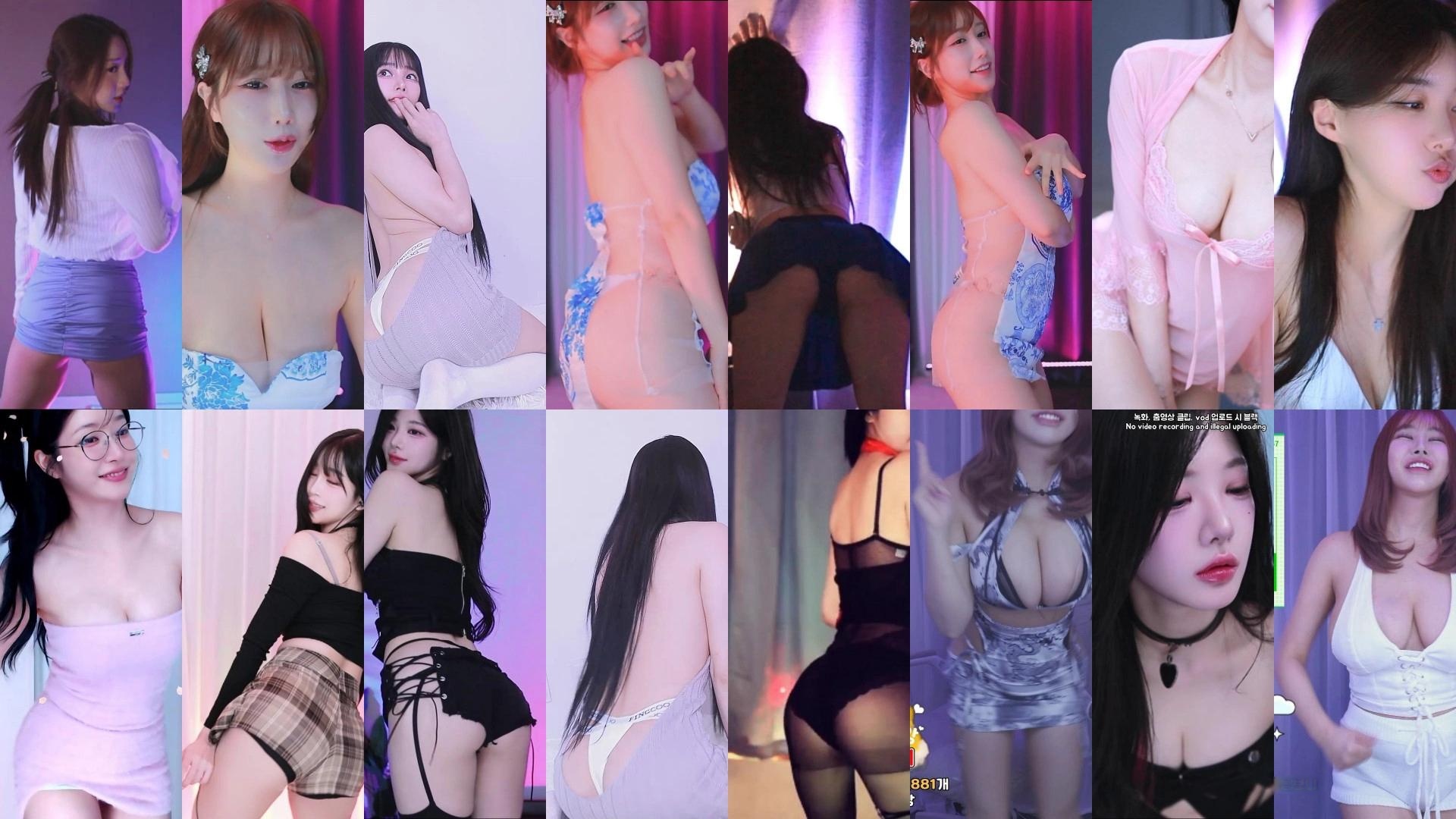 AfreecaTv韩国BJ 2025年2月21日录制舞蹈合集-最佳作品-漫拍社