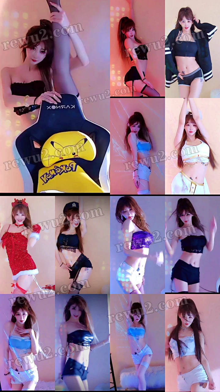 【虎牙主播】牛小蘑菇 精选跳舞福利 无水印（10V1.7G）-coser推荐-漫拍社