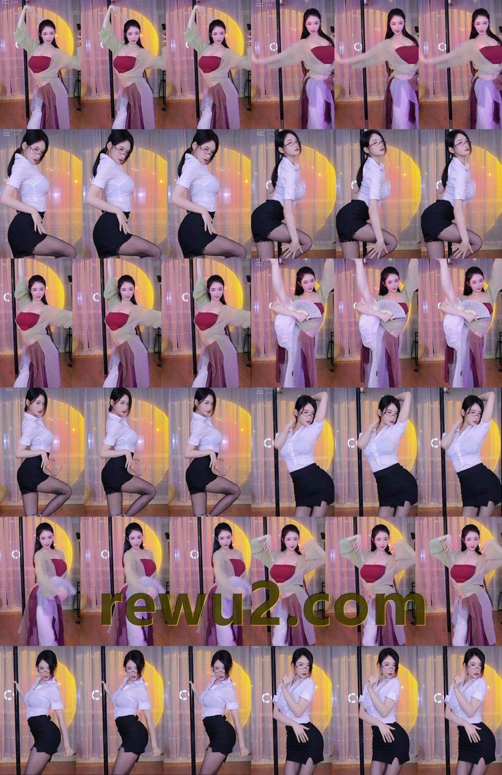 【虎牙主播】坏空空 跳舞视频精选 B 无水印（10V1.44G）-coser推荐-漫拍社