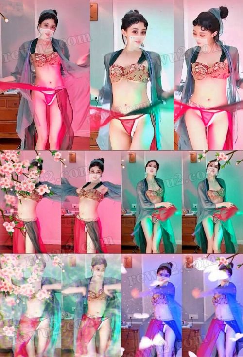 【网易CC】白妖妖 土豪定制跳舞！唯美青蛇 清凉丁字！还挺美的 不怪法海顶不住~原版无水印(1V717M9分)-值得一看-漫拍社