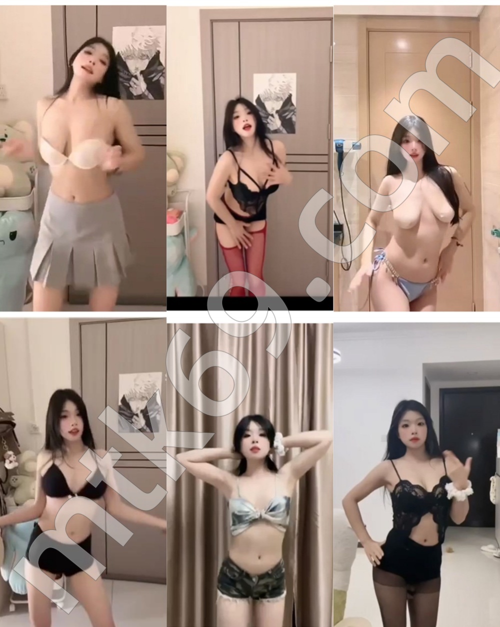 抖音丨苦瓜哎 抖奶骚舞  [8V/141MB]-coser推荐-漫拍社