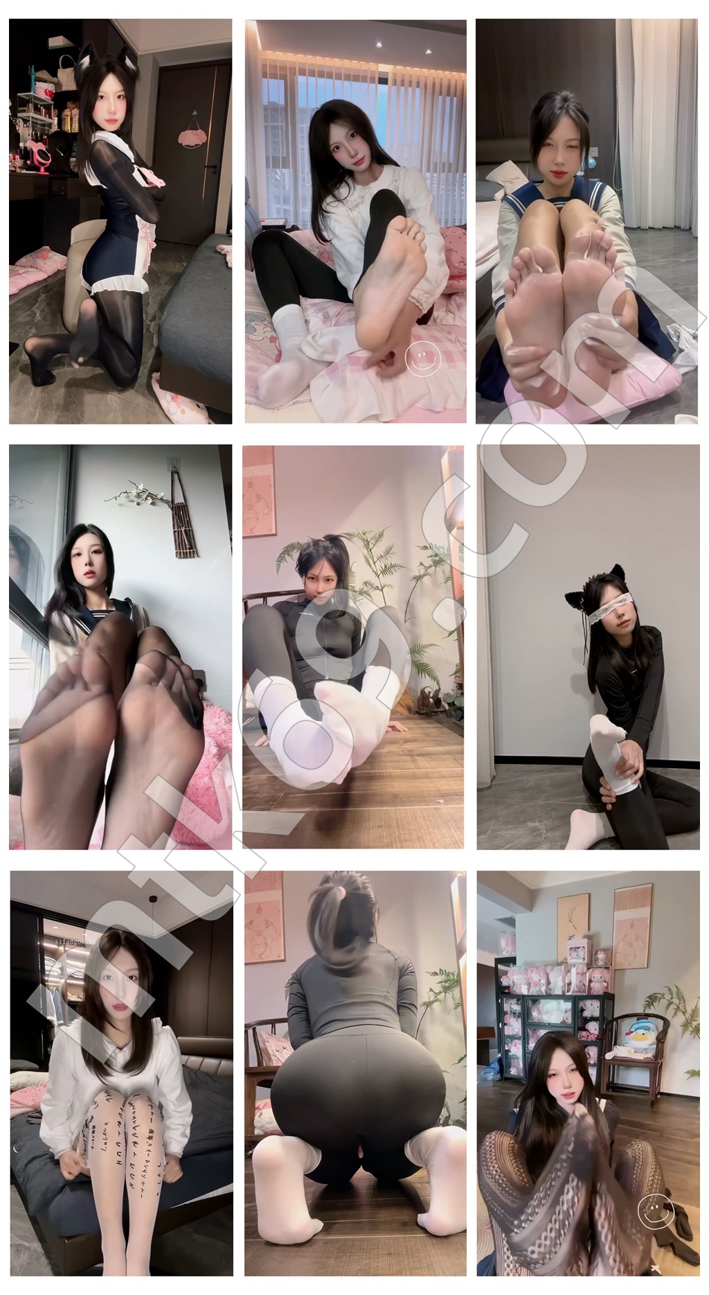 抖音立早张的章 丝足诱惑 [12V/2.82GB]-完美coser-漫拍社