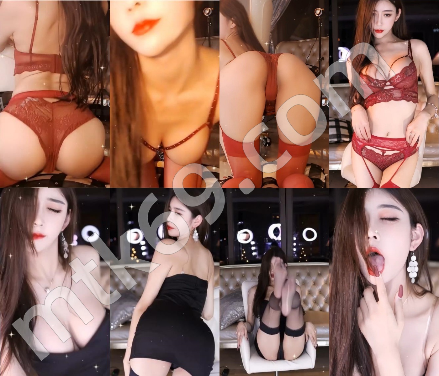 虎牙长腿兮兮 全新吐舌丁字透视定制 ​[2V/425MB]-非常赞-漫拍社