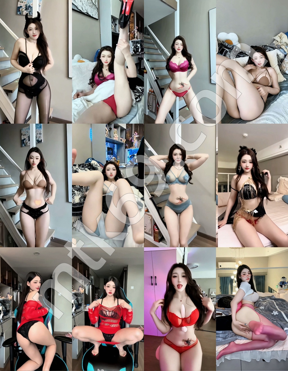 抖音露宝吃不饱 精致美女情趣内衣福利 [8V/305MB]-最佳作品-漫拍社