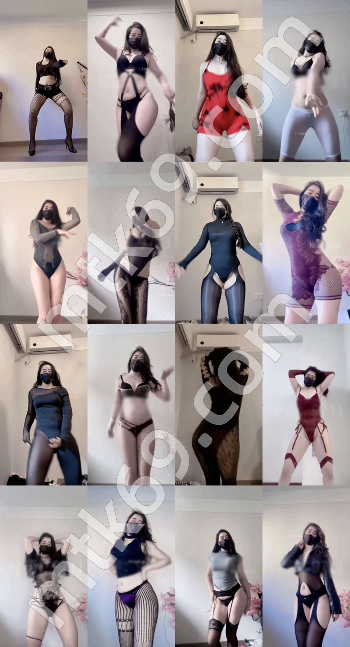 抖音50W大主播 徐小闹 圈子福利骚舞 动感节拍肉肉性感摇 [53V/823MB]-美女推荐-漫拍社