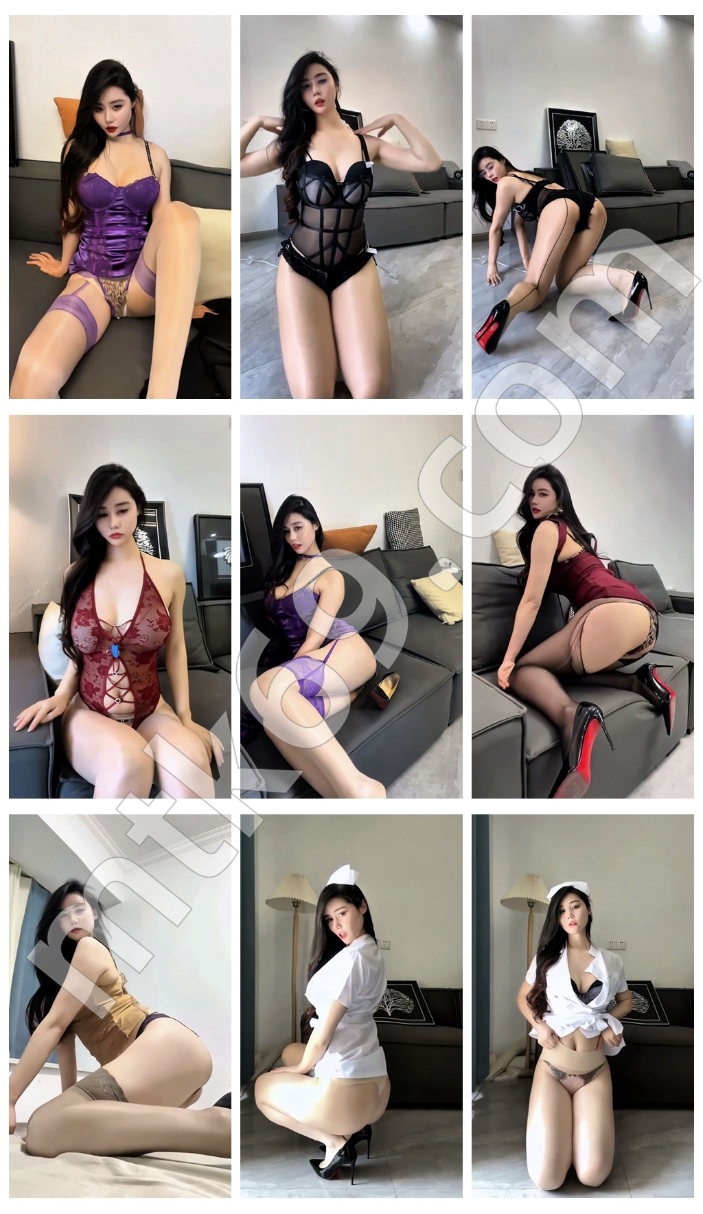 抖音多吃生菜 150万粉丝网红 御姐情趣内衣福利定制 [8V/985MB]-最佳coser-漫拍社