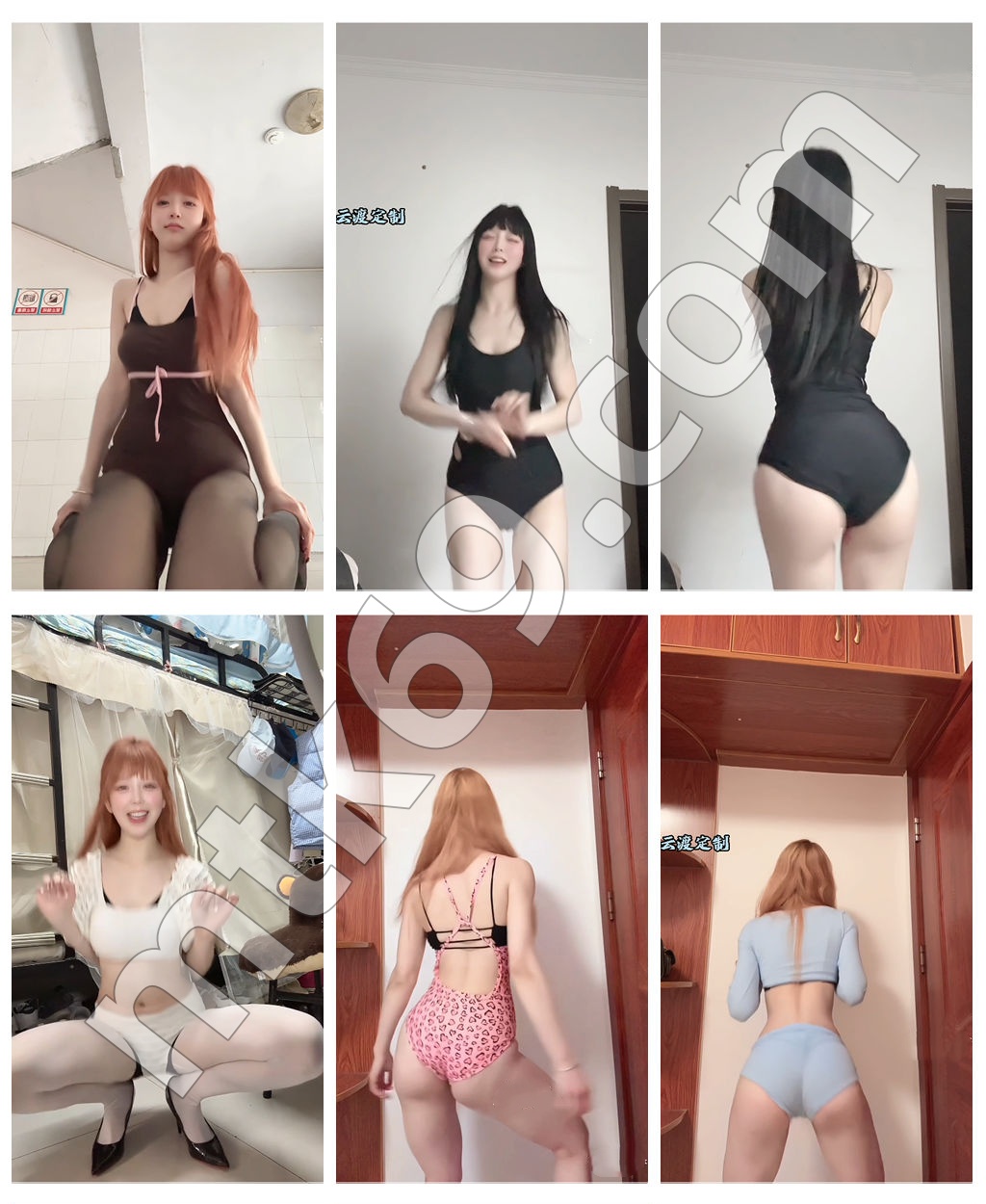 抖音137W粉主播 王炸/炸姐 泳装定制 瑜伽裤动感摇摆福利二 [30V/3.11GB]-超级漂亮-漫拍社