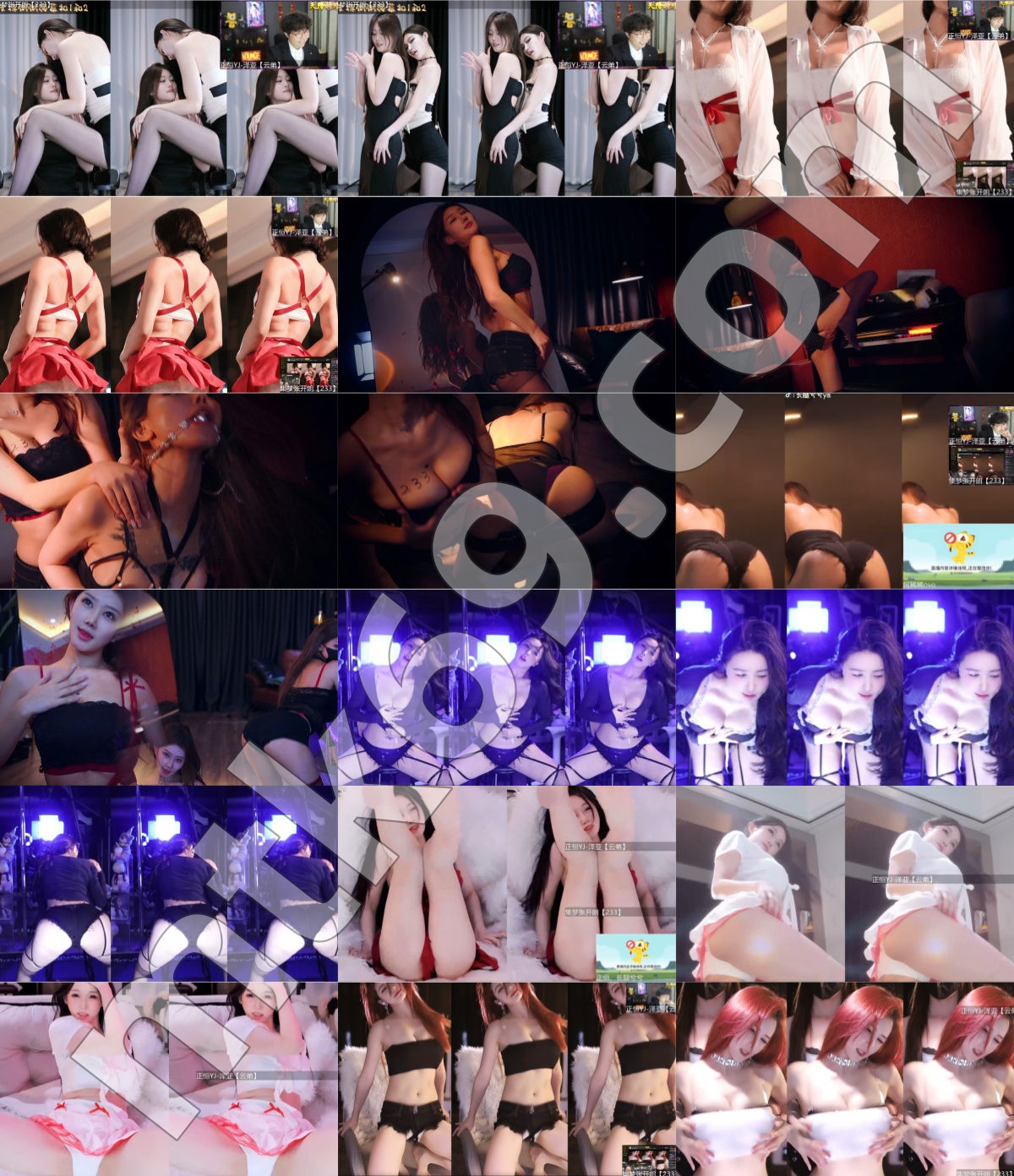 虎牙星艺大赏 总决赛 直播擦边骚舞精彩剪辑 [16V/728MB]-最佳作品-漫拍社