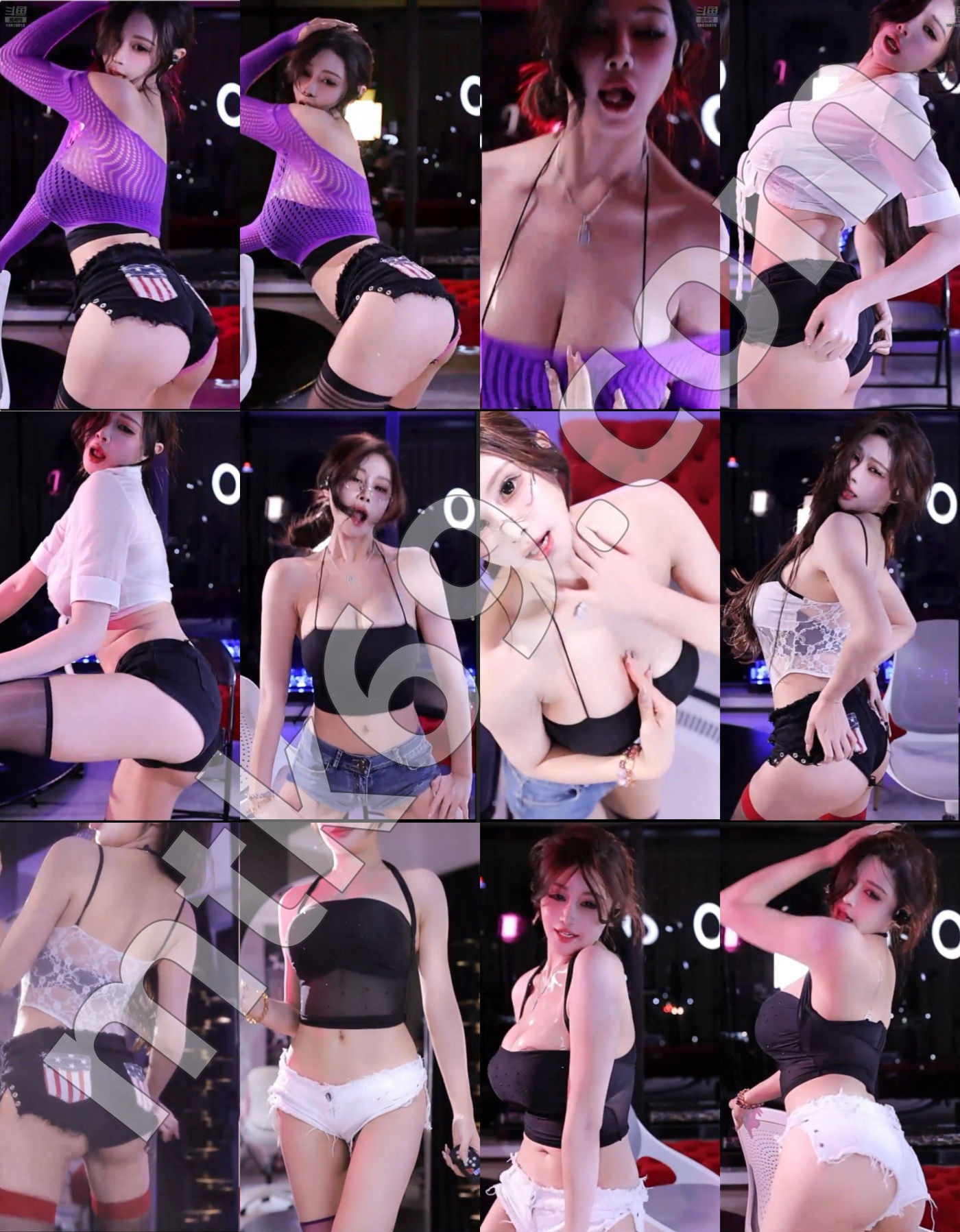 斗鱼艺瑟妃 小号整活 三角热裤极限露内 抹油抖奶 极品 [9V/695MB]-值得珍藏-漫拍社