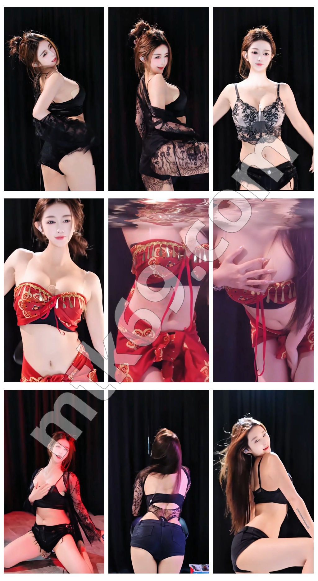 斗鱼UU薄荷理 新晋人气美女主播 漏内骚舞 精选合集 [9V/744MB]-不看后悔-漫拍社