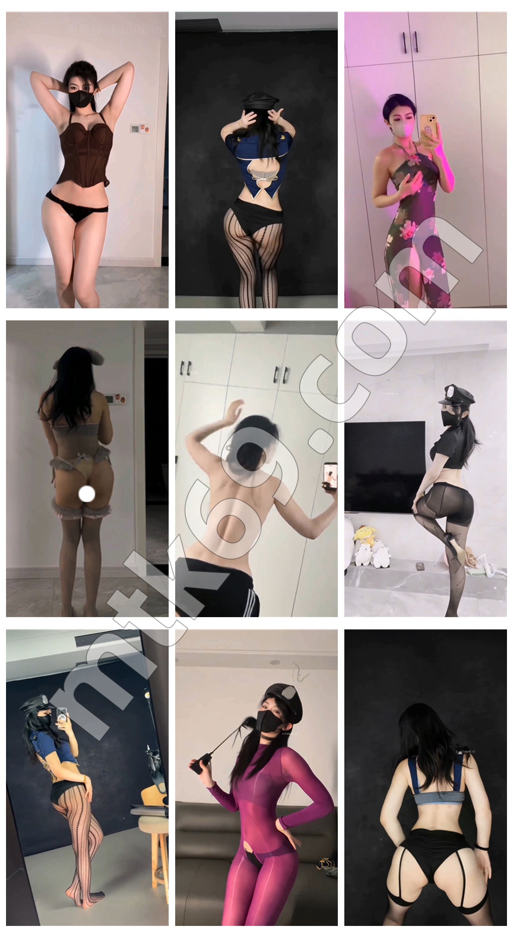 抖音25W粉主播 彭程程 内衣福利骚舞 电臀顶胯 [12V/374MB]-完美佳人-漫拍社