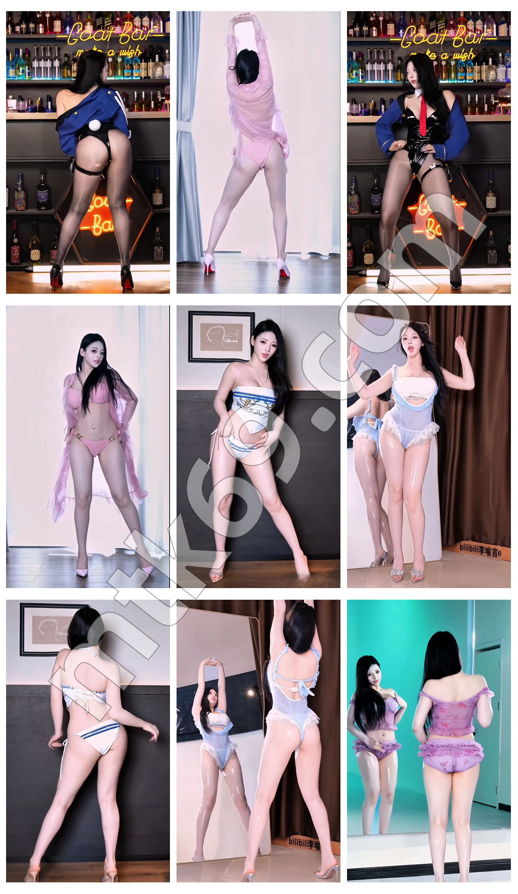 B站李喻言 网红主播大尺度丁裤骚舞定制 [5V/281MB]-值得收藏-漫拍社