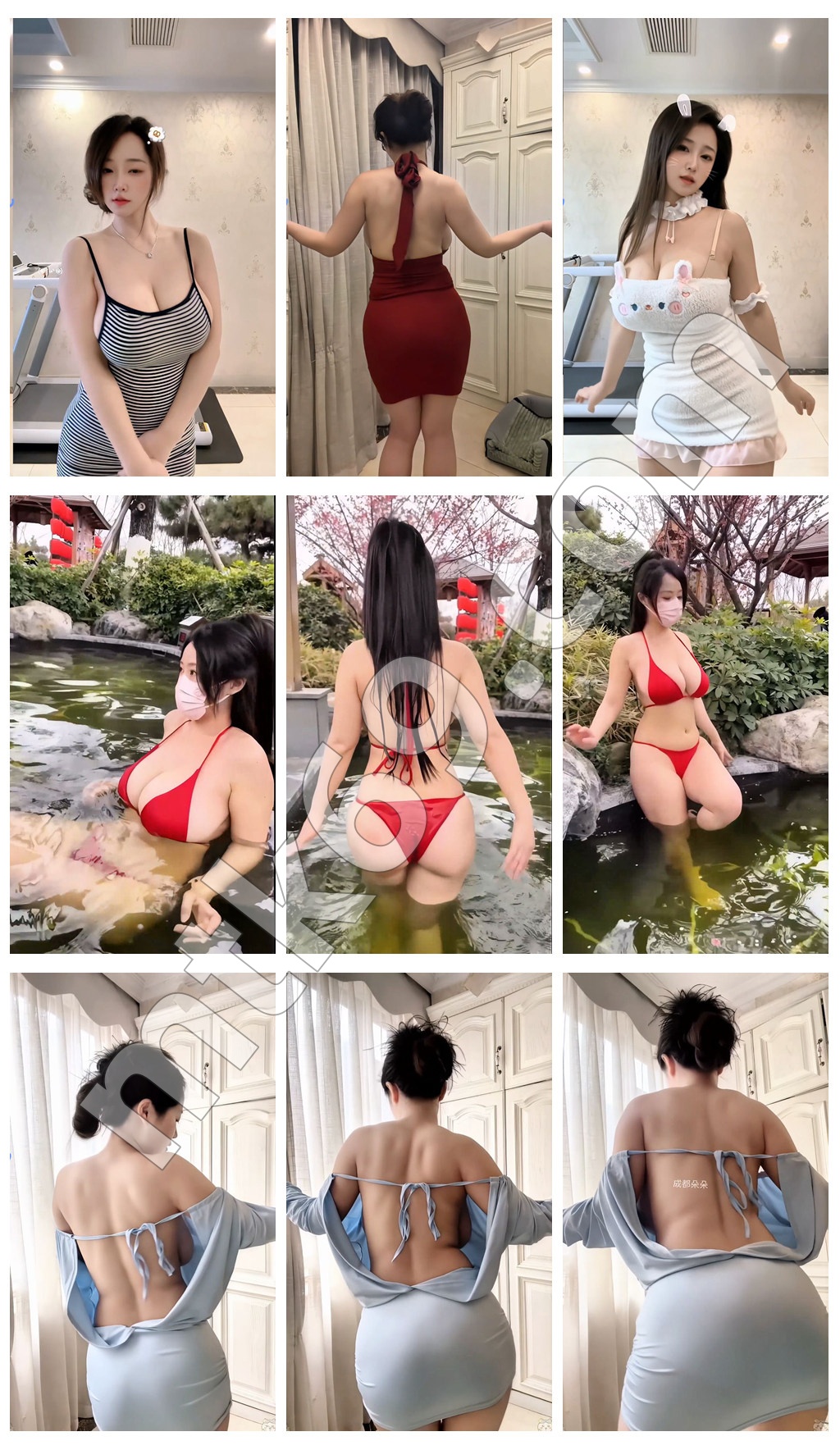 抖音成都朵朵 80万粉丝网红主播 H杯巨乳真空诱惑 [6V/175MB]-不看后悔-漫拍社