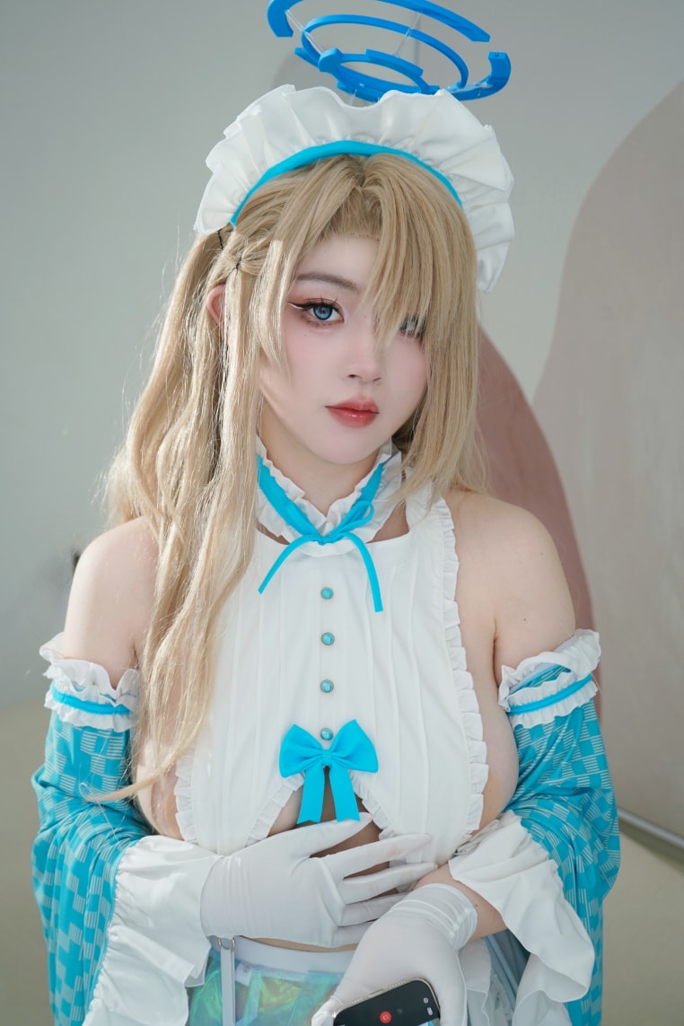 一只毛毛帽 – 珍珠盛宴+明日奈同人女仆-值得一看