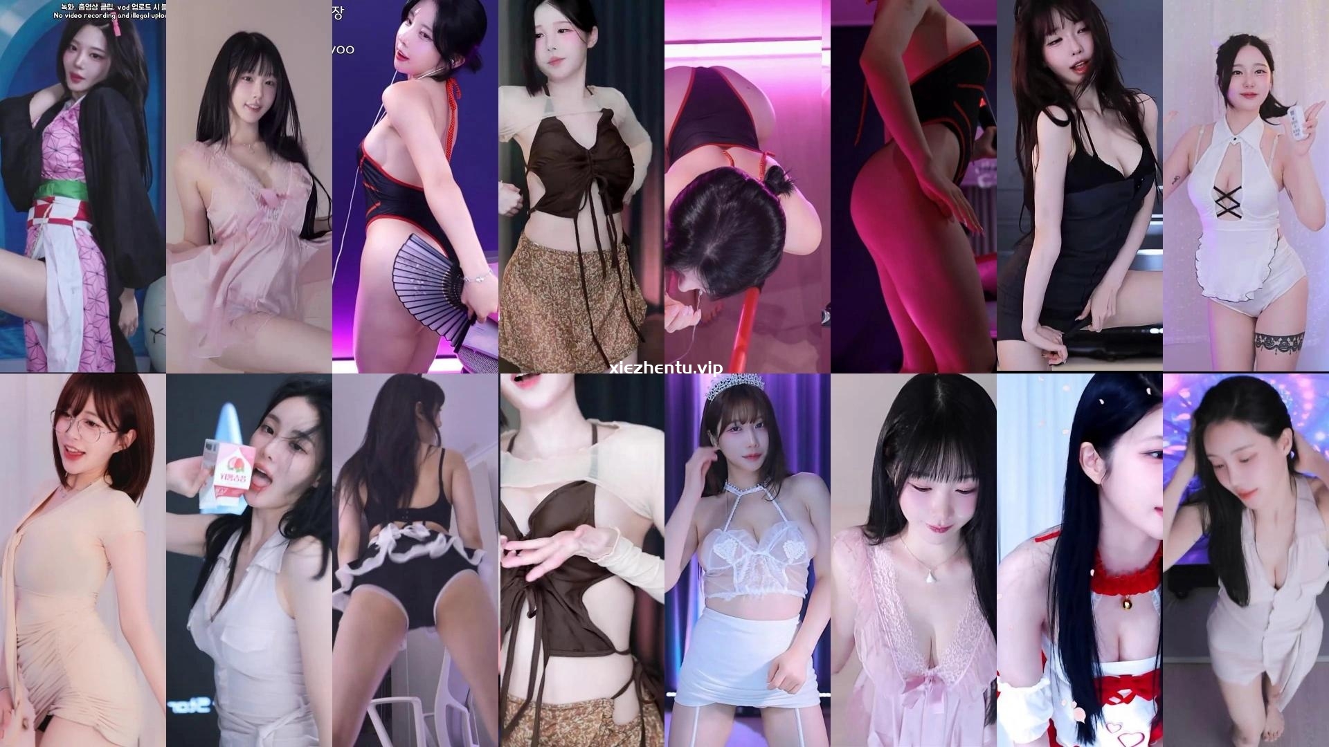 Sooplive韩国BJ 2025年8月8日录制舞蹈合集-coser推荐-漫拍社