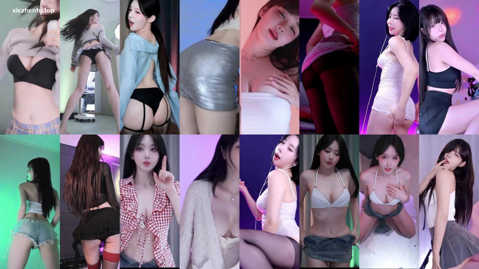 Sooplive韩国BJ 2025年9月24日录制舞蹈合集-让人受不了-漫拍社