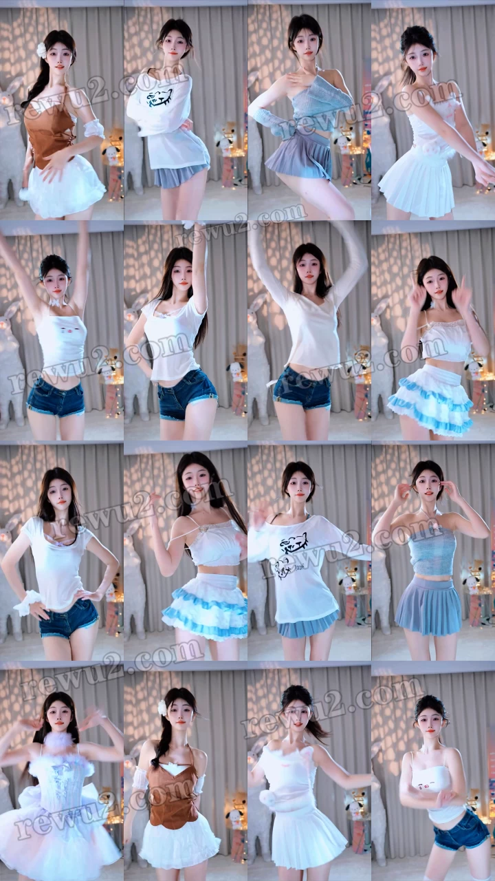 抖音主播 小初 跳舞精选（17V1.24G）-coser推荐-漫拍社