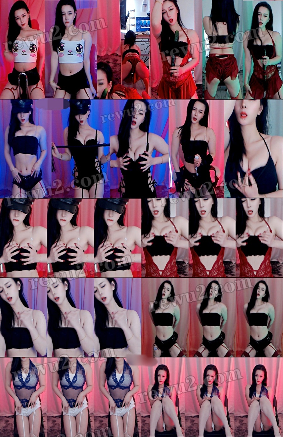 网易CC主播 兰学姐 付费群定制舞蹈 御姐表情抖抖抖！原版无水印(12V2.82G)-快来一看-漫拍社