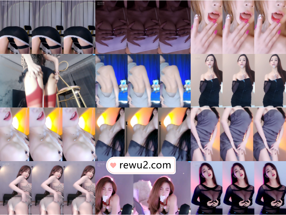 【虎牙主播】宝图 多位主播 深夜集体放大招合集（63V7.58G）-珍藏版-漫拍社