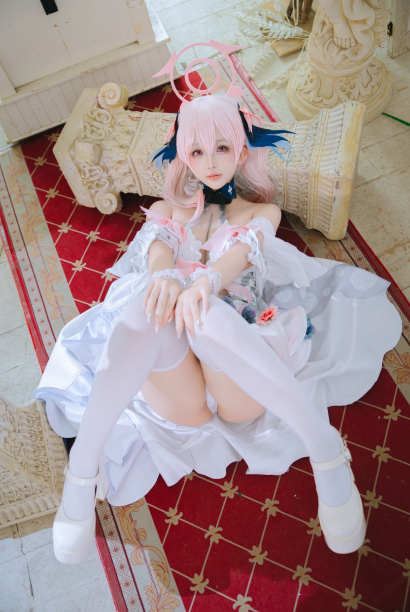 日奈娇 蔚蓝档案-下江小春花嫁-最佳coser-漫拍社