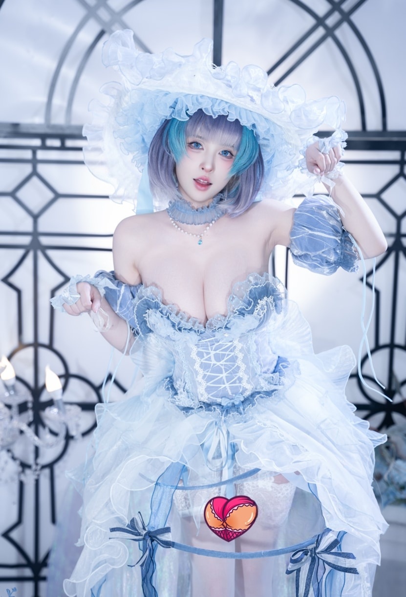 清水由乃 – 柴郡废稿礼服-值得收藏-漫拍社