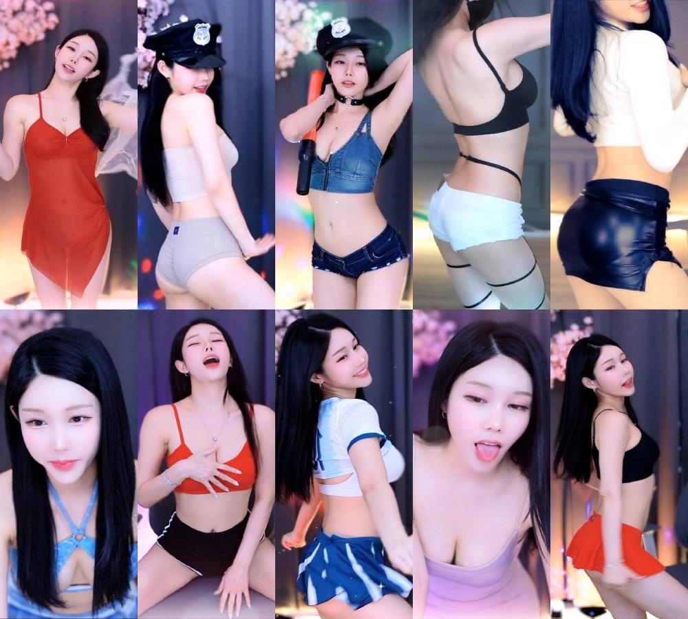 AfreecaTv韩国BJ柳月怡2024年10月跳舞合集-值得珍藏-漫拍社