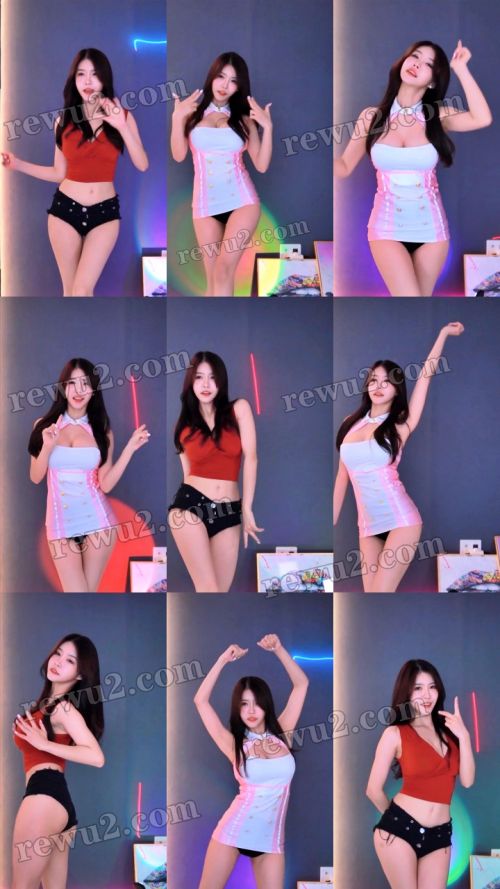 【韩国主播】afreecatv 何珍 直播跳舞 无水印（9V1.76G）-不看后悔-漫拍社