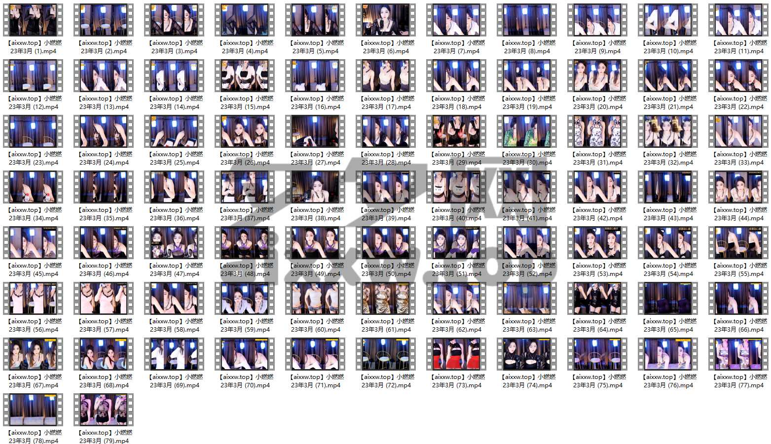 网易CC主播小燃燃 23年3-4月 精选跳舞视频合集[131V/33.2G]-性感美女