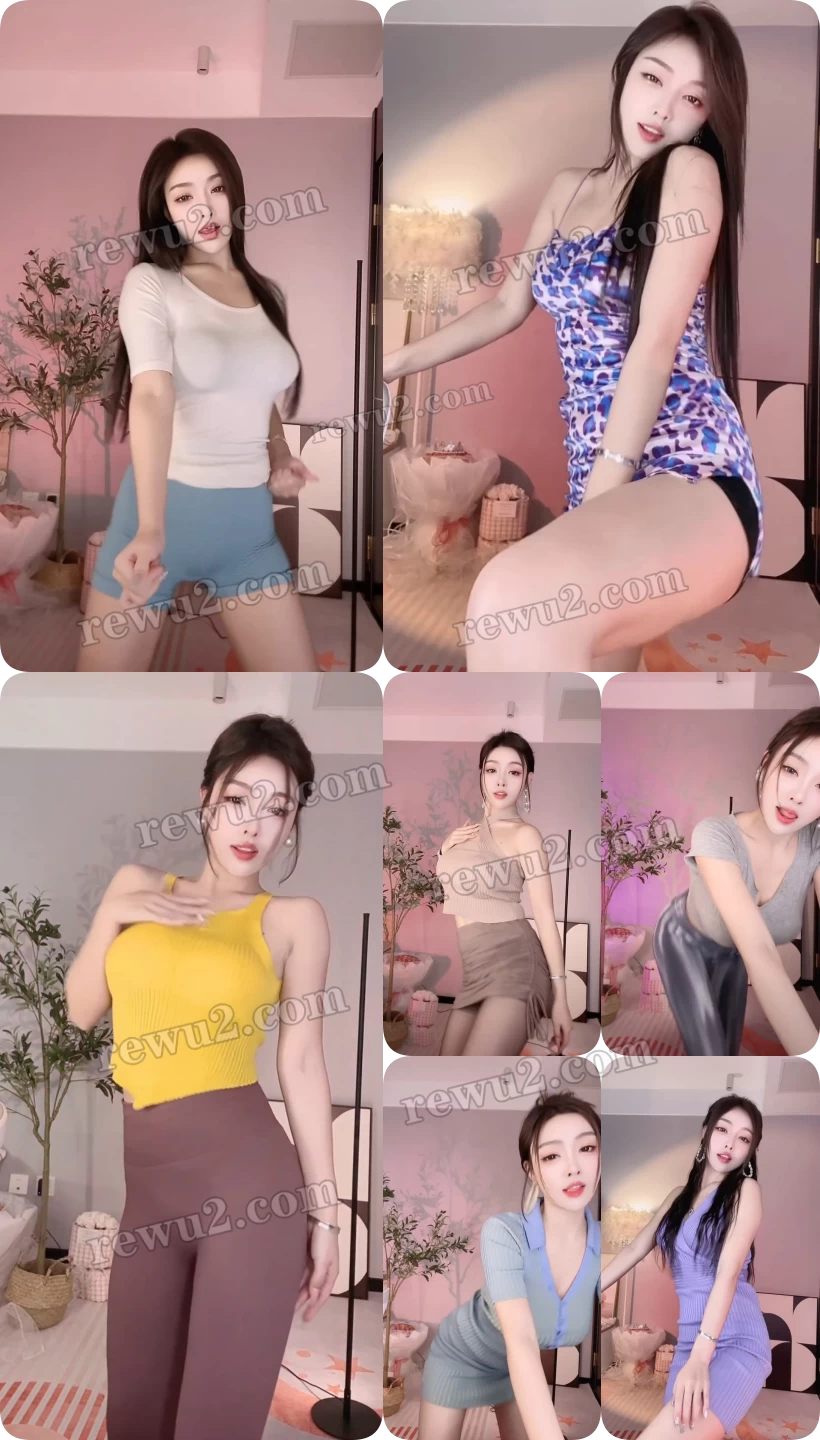 【快手主播】饭饭 加特林汝摇抖豚跳舞录屏 无水印（8v/0.99g）-快来一看-漫拍社