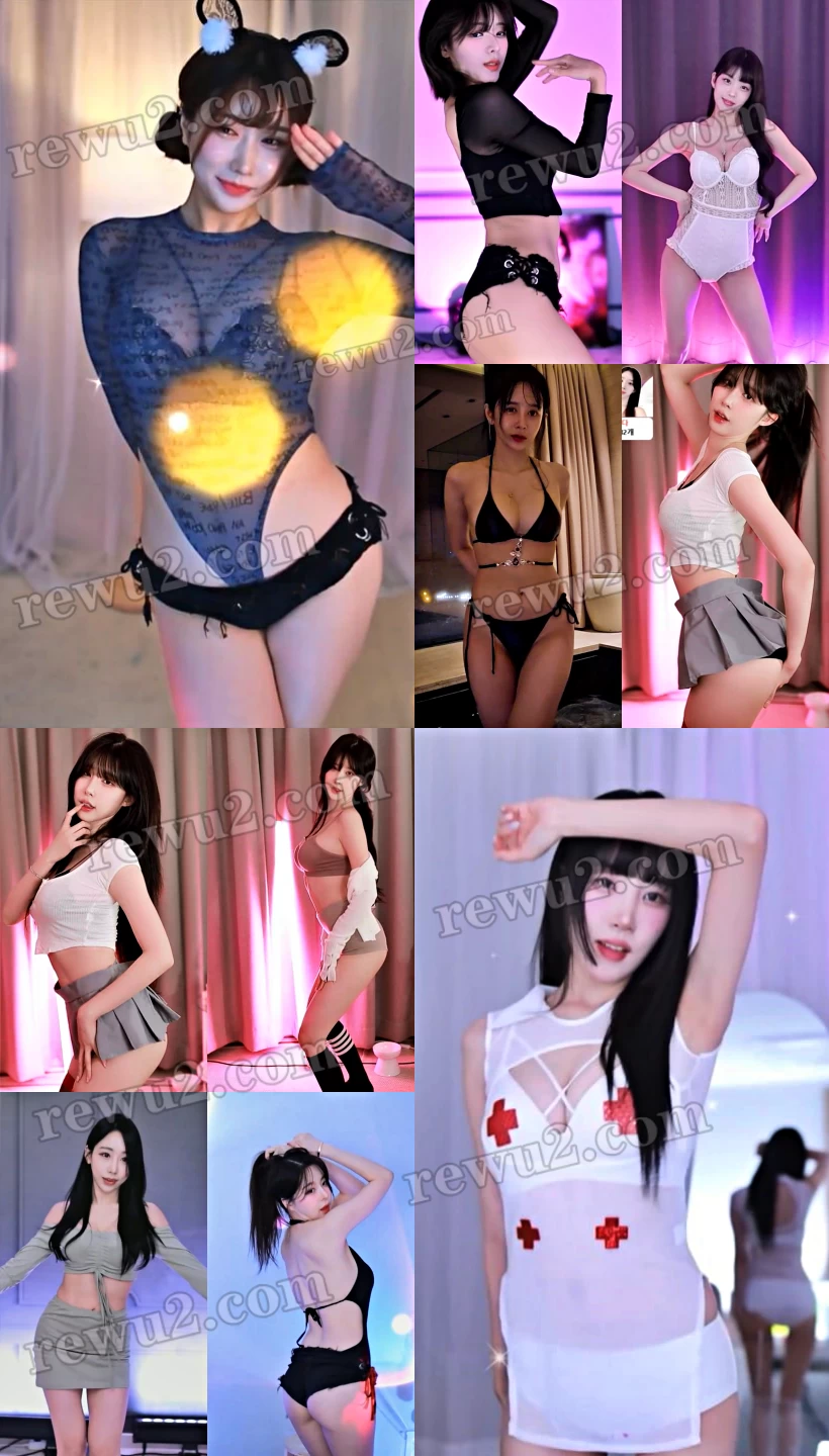 【韩国主播】afreecatv 多位主播 直播跳舞福利 无水印（51V10.7G）-性感美女