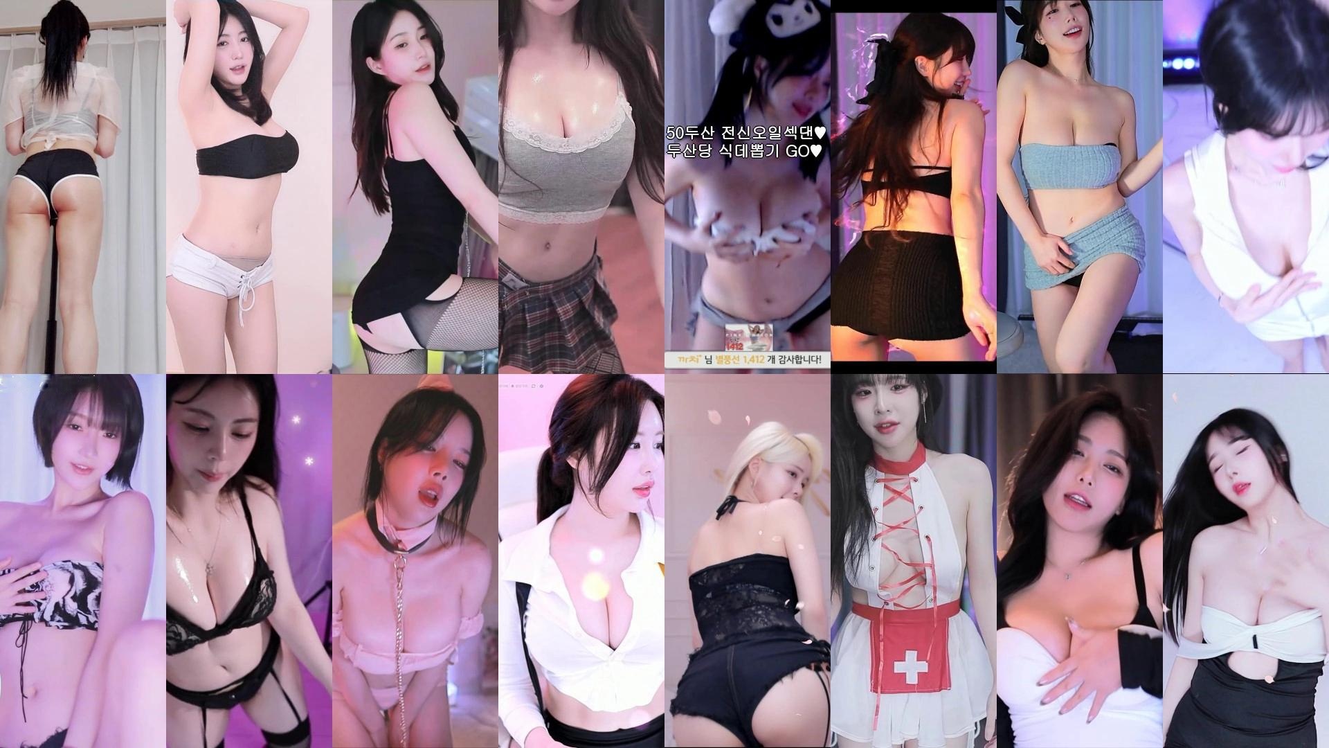 AfreecaTv韩国BJ 24年12月15-18日录制舞蹈合集-完美佳人-漫拍社