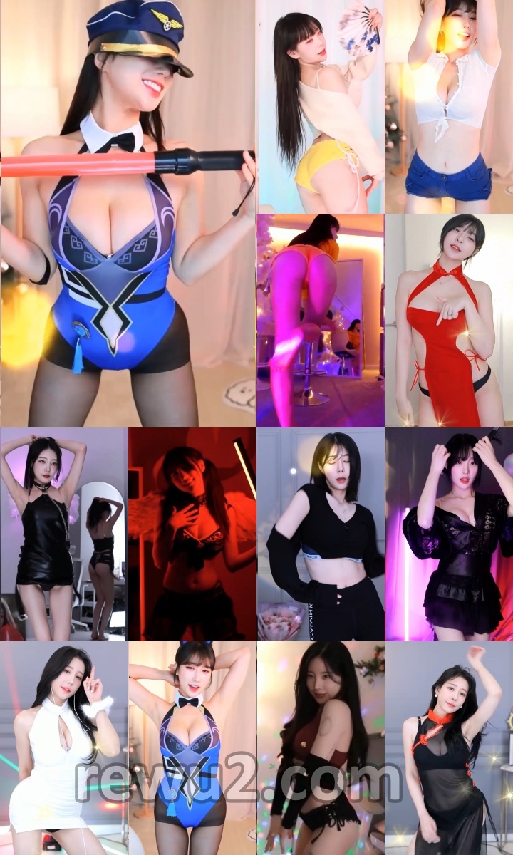 【韩国主播】afreecatv多名主播 2022.12.19 直播跳舞 无水印（42V7.35G）-最佳coser-漫拍社