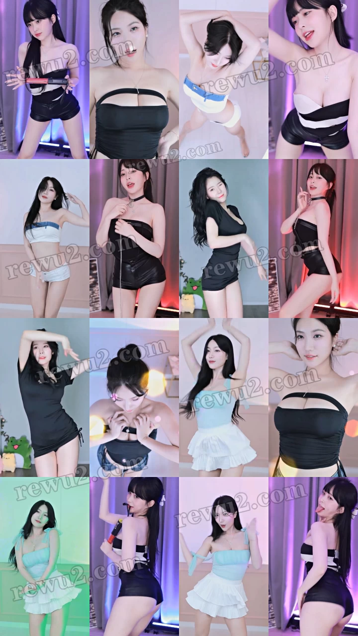 【韩国主播】afreecatv 金潘 dbwls980305 慧琳 直播跳舞 无水印（8V1.28G）-值得一看-漫拍社