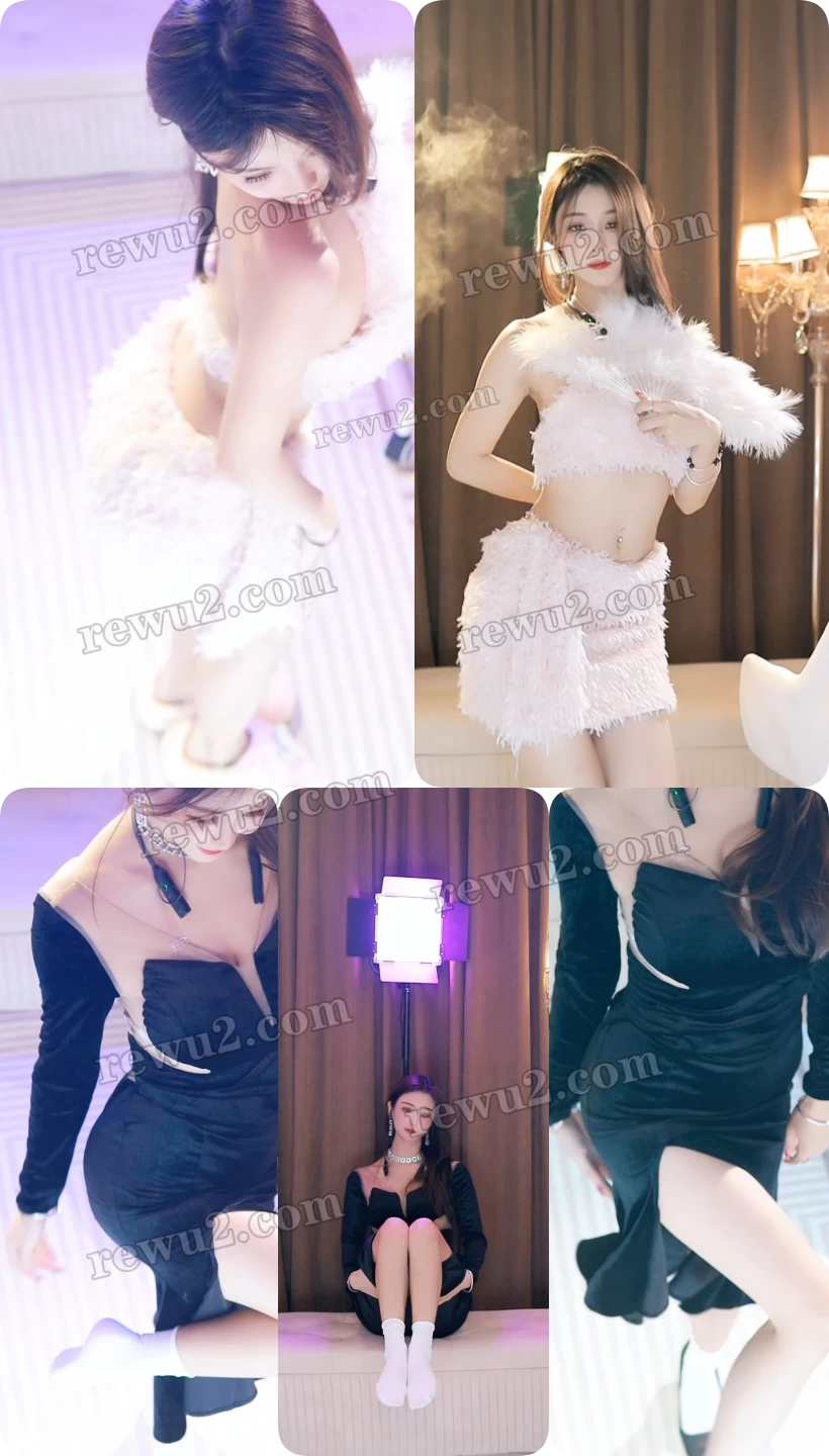 【抖音主播】娜露露 12/ 慢摇跳舞录屏 无水印（2v/206m）-精美作品-漫拍社