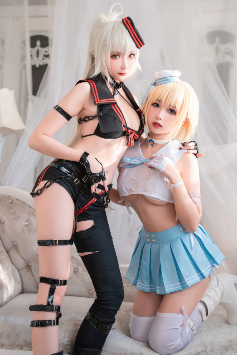 Momoko葵葵 &瓜希酱 FATE-黑白贞德-收藏版-漫拍社