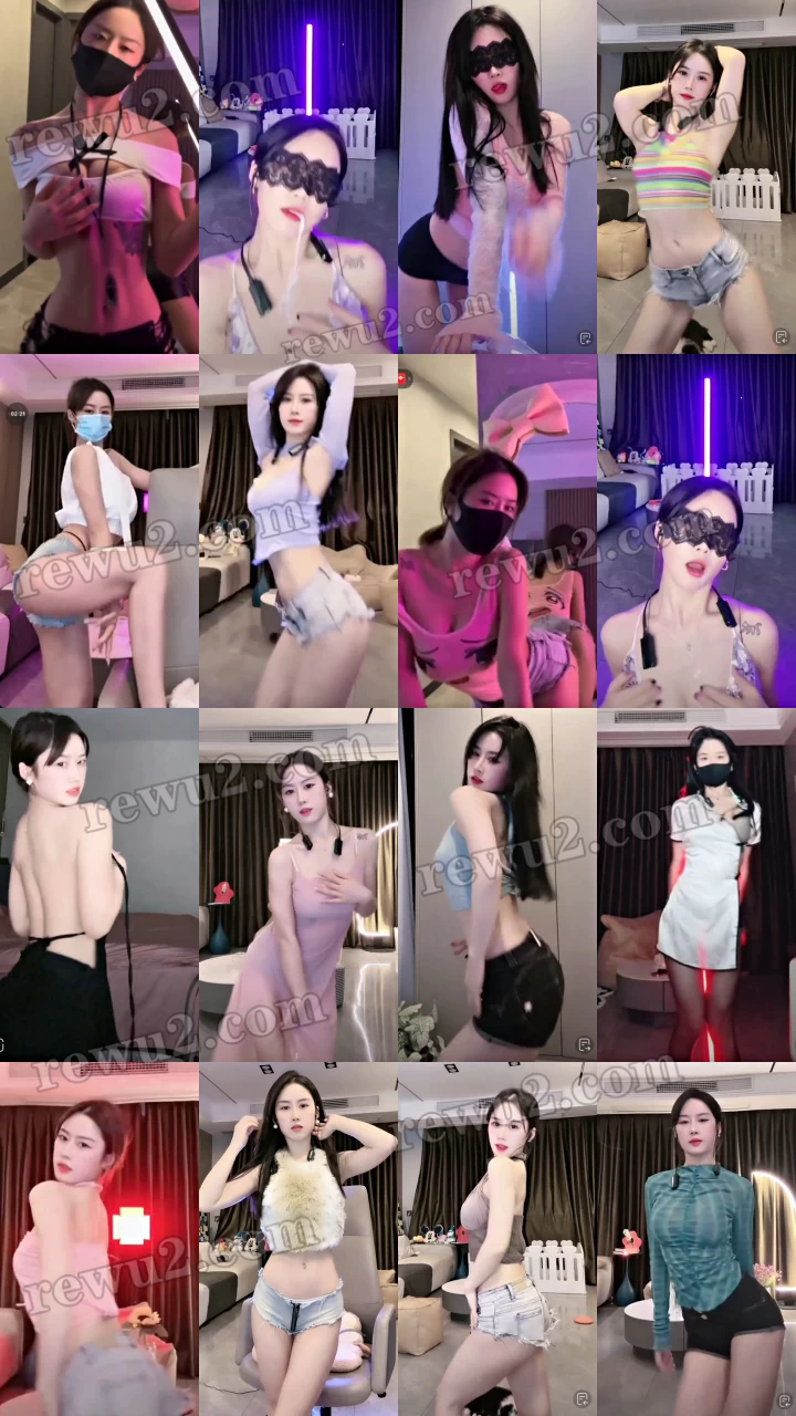 【抖音主播】奈奈落 粉丝跳舞福利（17V1.75G）-完美佳人-漫拍社