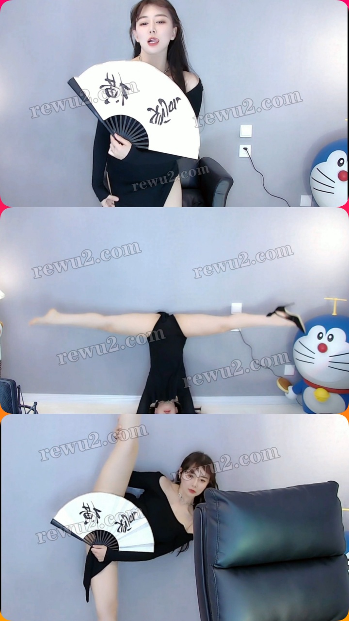 【虎牙主播】小狮子经典封了半年的烧舞 一字马怼椅子 无水印（1v/227m)-最佳coser