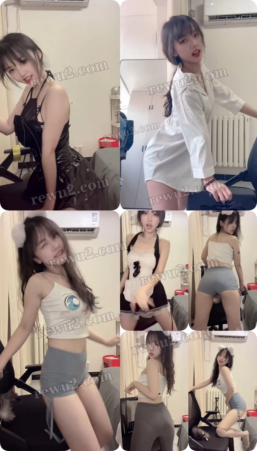 【快手主播】小苏苏直播跳舞录屏 加特林开火车 无水印（8v/518m）-不看后悔-漫拍社