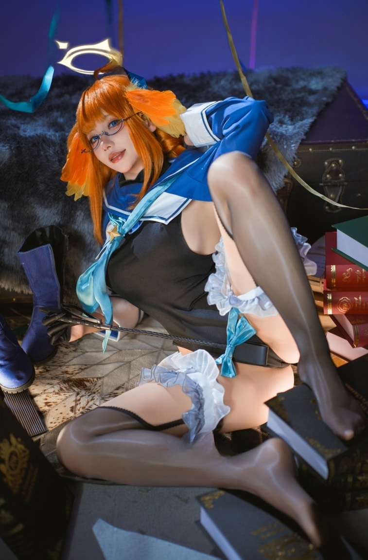 是一只熊仔吗 蔚蓝档案 圆堂志美子·邪恶女干部-完美佳人