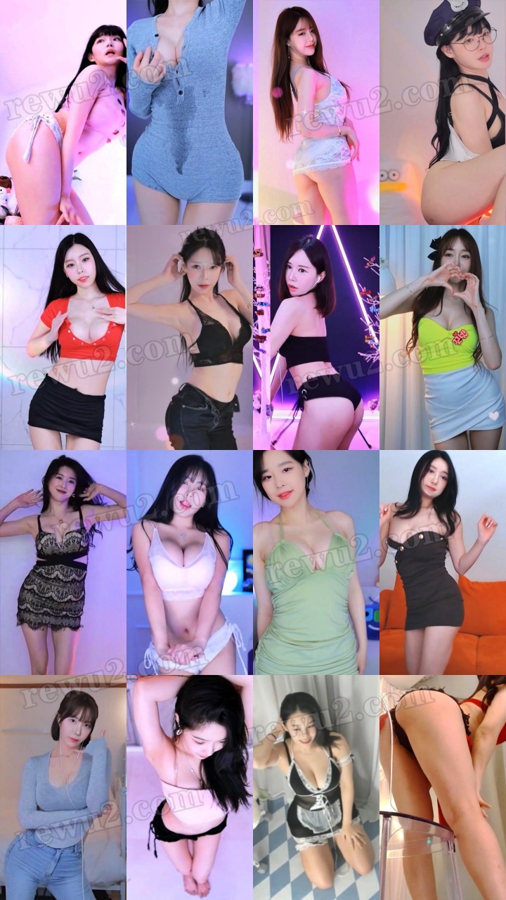 【韩国主播】afreecatv多名主播 2023.04.25 直播跳舞 无水印（55V10.5G）-超级漂亮-漫拍社