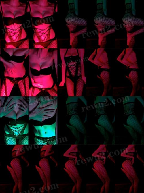 【网易CC】白妖妖 大尺定制跳舞！暗夜抹油 丁字连体网袜！爆汝长腿美豚 视角效果超赞👍原版无水印(1V705M4分)-精美资源-漫拍社