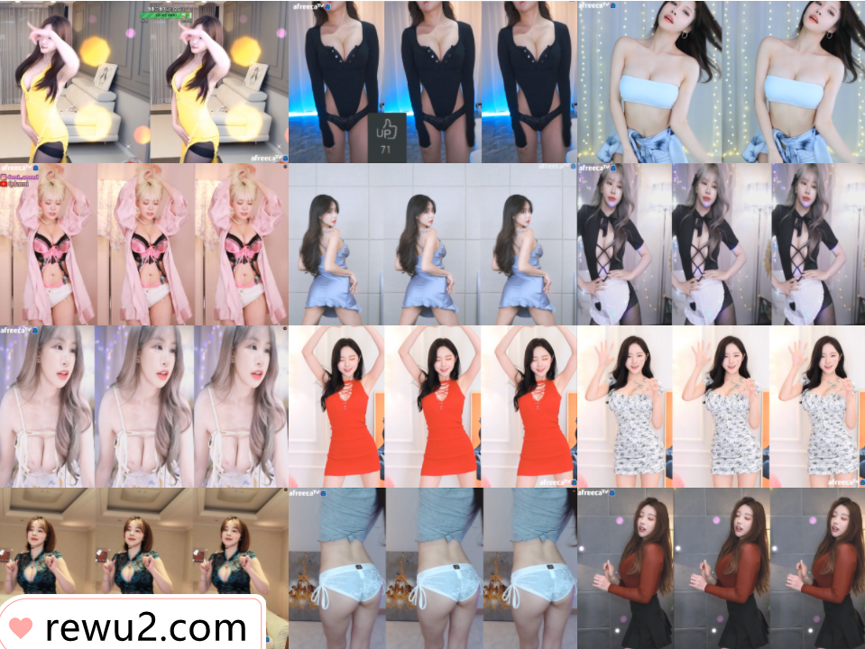 【韩国主播】afreecatv主播跳舞合集一（106V20.6G）-优质作品-漫拍社