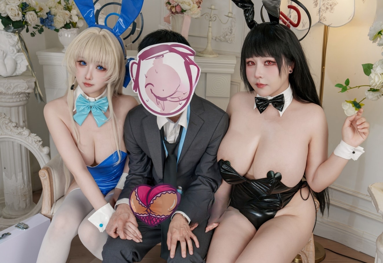 KANEKO_咔喵 – ＆rioko凉凉子 双人蔚蓝档案-最佳作品-漫拍社